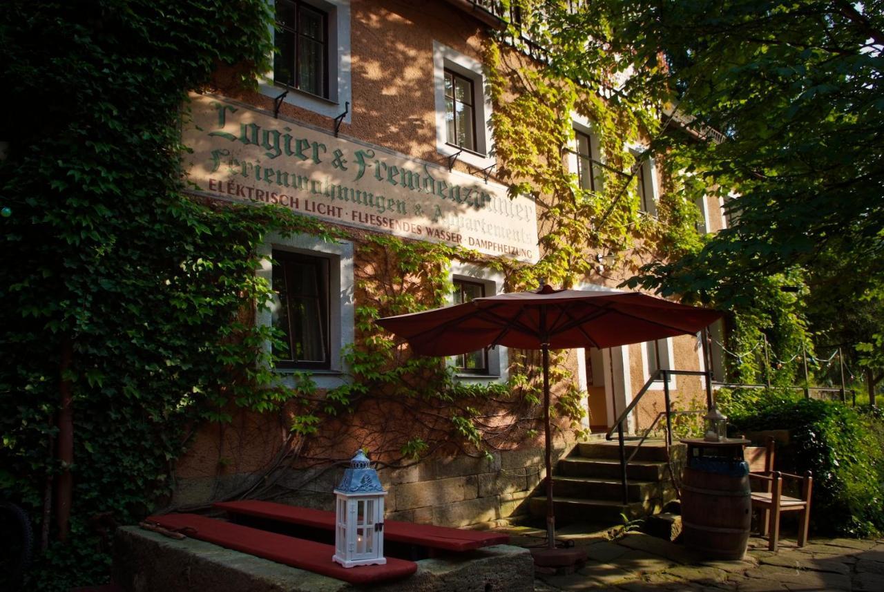 Das Forsthaus Hotelapartments Bad Schandau Dış mekan fotoğraf